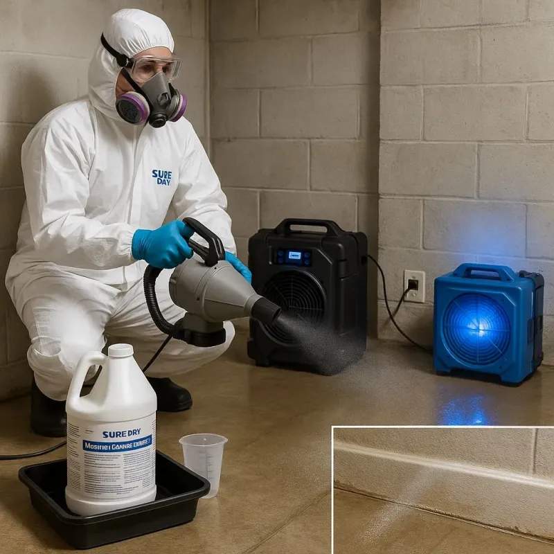 Sanitization and Odor Removal process in Pineridge, SC