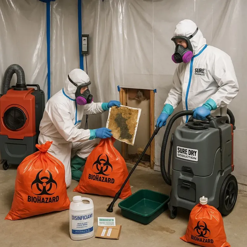 Contaminated Water Handling Protocols process in Pineridge, SC